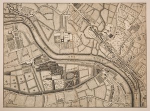 Plan of Richmond, Syon and Kew