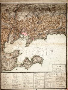 Plan of Toulon by Unknown artist