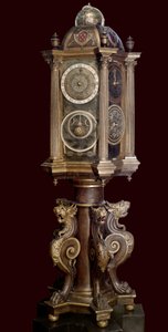 Planetary Clock (Astronomical Machine). 16th century. Musee Guimet by Unknown artist