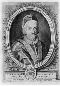 Pope Alexander VIII (1610 - 1691).