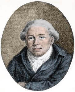 Portrait of Georg Christoph Lichtenberg (1742-1799), German Scientist, Satirist, and Anglophile - Engraving by Unknown artist