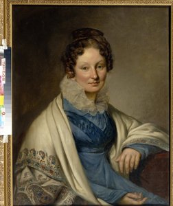 Portrait of Sophia Ivanovna Boratynskaia (née Baryshnikova)