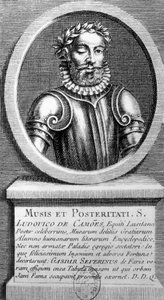 Portrait in Medallion by Luis de Camoens by Unknown artist