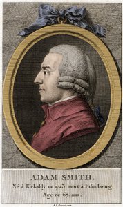 Portrait of Adam Smith (1723-1790), Scottish philosopher and economist by Unknown artist