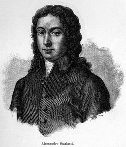 Portrait of Alessandro Scarlatti, Italian Composer