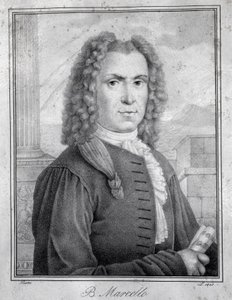 Portrait of Benedetto Marcello (engraving) by Unknown artist