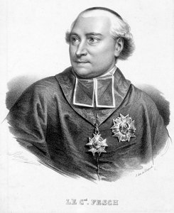 Portrait of Cardinal Joseph Fesch, Uncle of Napoleon Bonaparte (1763-1839) by Unknown artist