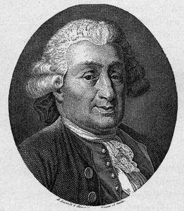 Portrait of Carlo Goldoni (1707 - 1793), Italian comic author
