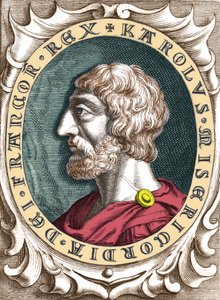 Portrait of Charlemagne or Charles I the Great (742 - 814) King of the Francs by Unknown artist