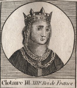 Portrait of Clothaire III by Unknown artist