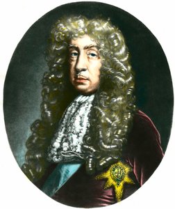 Portrait of Duke and Count John de Lauderdale (1616-1682), Scottish politician. Engraving of the 19th century by Unknown artist