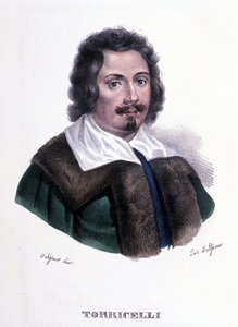 Portrait of Evangelista Torricelli, Italian Physicist