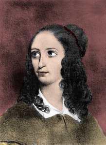 Portrait of Flora Tristan, French politician (1803-1844) by Unknown artist