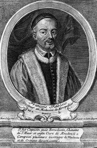 Portrait of François Rabelais (1495 - 1553), French writer
