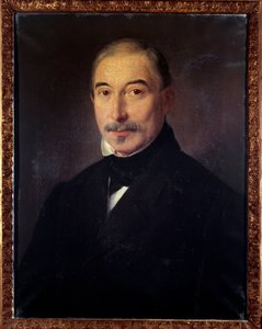Portrait of Gaetan Brizzi, Italian horn player