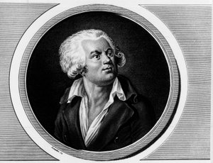 Portrait of Georges Jacques Danton, Conventional Lawyer. Engraving in Complete Collection of Historical Paintings of the French Revolution, in Three Volumes by Unknown artist