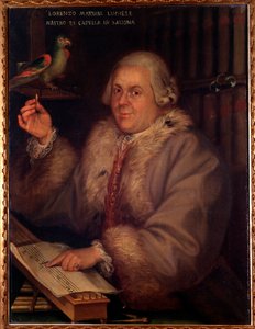 Portrait of Giovanni Lorenzo Mariani, Italian composer