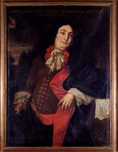 Portrait of Giuseppe Segni called il Finalino, Italian castrato by Unknown artist