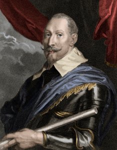 Portrait of Gustavus Adolphus II (1594-1632), King of Sweden (engraving) by Unknown artist