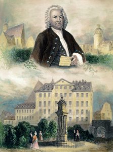 Portrait of Johann Sebastian Bach by Unknown artist