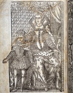 Portrait of Louis XIII child and Marie de Medici by Unknown artist