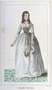 Portrait of Madame Roland French politician by Unknown artist
