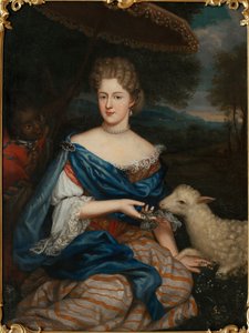 Portrait of Maria Karolina Sobieska by Unknown artist