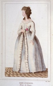 Portrait of Marie Antoinette (1755-1793) (engraved 1830) by Unknown artist