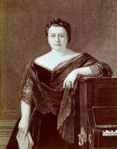 Portrait of Marietta Alboni by Unknown artist