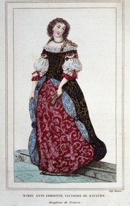 Portrait of Mary-Anne-Christine of Bavaria, Munich by Unknown artist