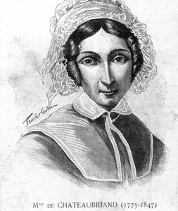 Portrait of Mme de Chateaubriand (1775 - 1847) - in 