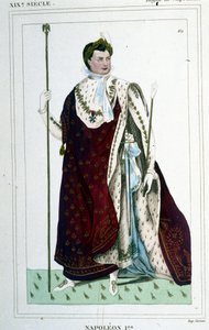 Portrait of Napoleon I (1769 - 1821) in Emperor