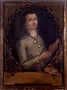 Portrait of Ottavio Bossi, Italian composer