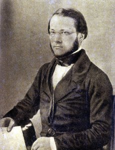 Portrait of Pasteur in 1852