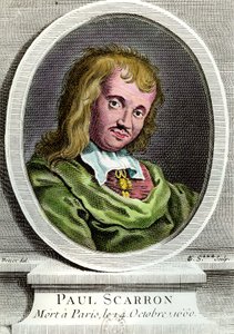 Portrait of Paul Scarron, French Writer by Unknown artist