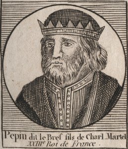 Portrait of Pepin III called Pepin the Short by Unknown artist