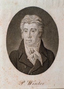 Portrait of Peter Winter by Unknown artist