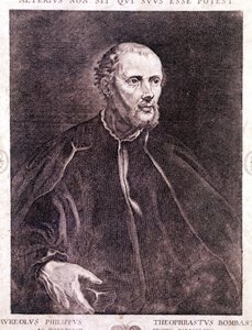 Portrait of Philipp Aureolus Theophrast Bombast von Hohenheim Paracelsus by Unknown artist