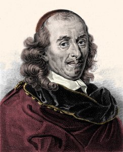 Portrait of Pierre Corneille (1606-1684), engraving of the 19th century by Unknown artist