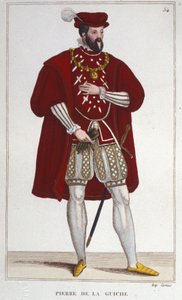 Portrait of Pierre De la Guiche (1464-1544), knight, councillor and chamberlain of the king, bailiff of Autun and Mâcon, ambassador, Lord of Guiche and Chaumont
