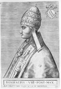 Portrait of Pope Boniface VIII (Benedetto Caetani known as Boniface VIII) by Unknown artist