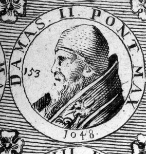 Portrait of Pope Damascus II