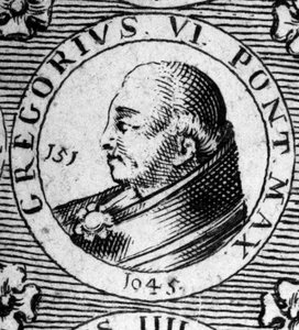 Portrait of Pope Gregoire VI by Unknown artist
