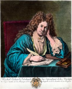 Portrait of Richard Delalande, Superintendent of the Music of the King