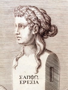 Portrait of Sappho by Unknown artist