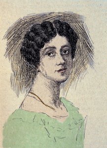 Portrait of Theodore Ulrike Sophie von Levetzow (1804-1899) Last Love by Johann Wolfgang von Goethe (1749-1832) by Unknown artist