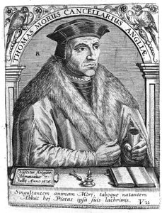 Portrait of Thomas More, English Politician and Humanist