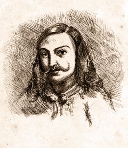 Portrait of Théophile Gautier by Unknown artist