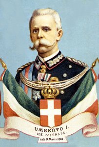 Portrait of Umberto 1st King of Italy (Humbert I) by Unknown artist