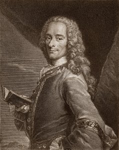 Portrait of Voltaire.